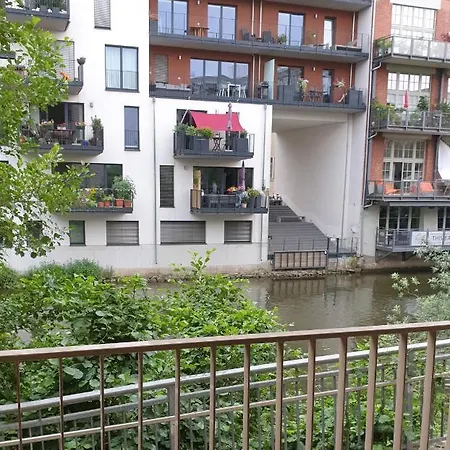 Apartment Wohnen Am Flußufer Leipzig
